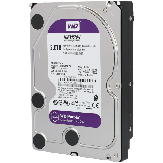 Western Digital WD Purple HDD 2TB